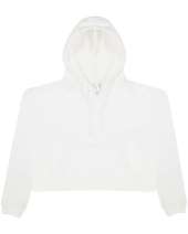 Just Hoods By AWDis JHA016 Ladies' Girlie Cropped Hooded Fleece with Pocket