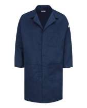Bulwark KLL6 Concealed Snap Front Lab Coat - EXCEL FR? ComforTouch? - 6 oz.