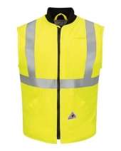 Bulwark VMS4HV Hi Vis Insulated Vest with Reflective Trim - CoolTouch?2