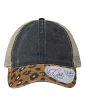 Infinity Her JANET Women's Printed Visor with Mesh Back Cap