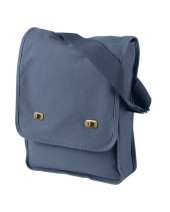 Authentic Pigment 1902 Pigment-Dyed Canvas Field Bag